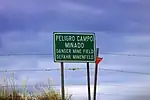Multi-language warning (text-only) in Chile