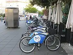 Fahrradmietstation