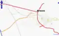 La zona di Arezzo interessata da modifiche durante il mapping party