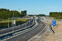 Norwegian large AutoPASS gantry.