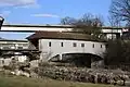 Gedeckte Brücke in Wettingen.