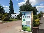 Fully automatic disposal station. Bad Durkheim, Germany.