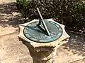 Horizontal sundial, Albert Hall, 1740