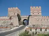 The Xylokerkos Gate or Gate of Belgrade.(This can also be specified as historic=city_gate.)