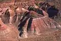 Open dirt area, Chinle Badlands, Grand Staircase-Escalante NM, UT, USA.
