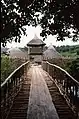 Reconstruction of a crannog in Craggaunowen, Co. Clare (show on OSM)