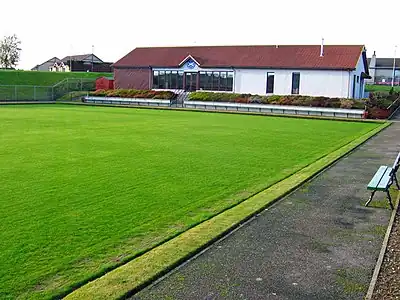 Drumoak and district bowling green, Drumoak, Aberdeenshire