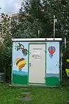 Luftmessstation in der Eisenacher Goethestraße