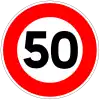 Début de limitation de vitesse