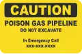 Station sign: marker=post support=post if staked marker=plate support=fence if mounted on a fence