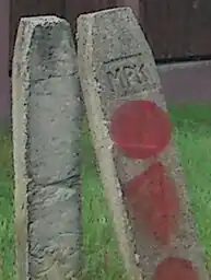MPK kőoszlop