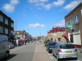 Voie partagée entre les cycles et les véhicules motorisés au Pays-Bas