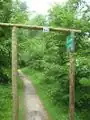 Blocking horseback riders barrier=?