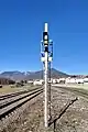 Railway departure indicator
