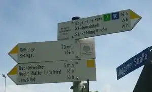 Wanderwegweiser