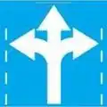 Left turn, Right turn and Straight ahead