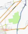 La zona coperta dal Mapping Party del 25 aprile 2008