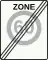 Netherlands traffic sign A2-60-ZE