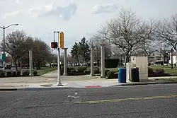 United States (New Jersey): Vehicular signals. Pedestrian signals. No road markings. crossing:signals=yes (or, proposed, crossing:signals=dedicated) crossing:markings=no