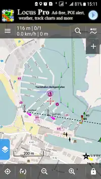 Harbour plan 300 m