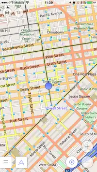 2D overview map