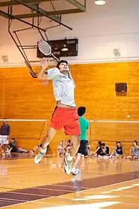 Badminton player