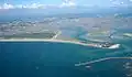 Vue aérienne des marais salants de Guérande