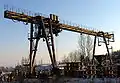 Portálový jeřáb na kolejích