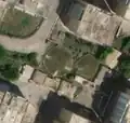 3/5 Covered reservoir (man_made=reservoir_covered) round-shaped in the middle of a dense urban area in Pyongyang (Maxar satellite imagery).