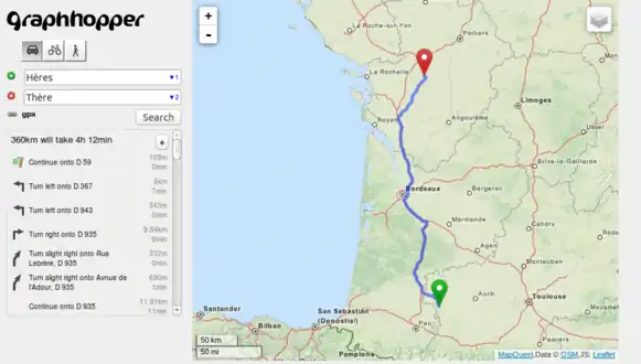 GraphHopper Maps, go
