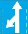 Sharp Left turn and Straight ahead