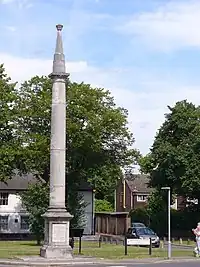 Think of the monument as thumbs up to the future.