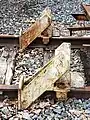 Wheel stops also labeled as Buffer Stop in OSM.