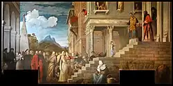 Titian The Presentation of the Virgin, 345 × 775&nbsp;cm