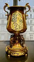 Christofle & Cie and Émile Reiber, «Elephant» Vase, 1878