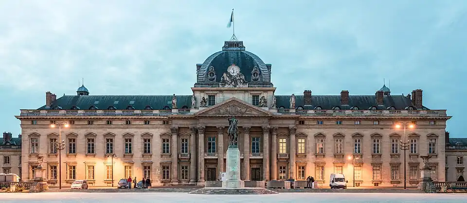 The École Militaire (1751–1780) by Ange-Jacques Gabriel