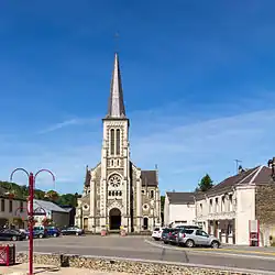 The church in Thilay
