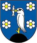 Coat of arms of Čierne Kľačany