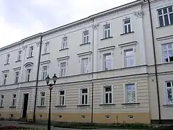 A building of a seminary school in Łomża