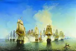 Alexey Bogolyubov, Battle of Athos, 1853