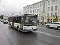 LiAZ-4292.60 (1-2-1) JSC "Mostransavato" for delivery in 2023 on Red Army Avenue in Sergiev Posad
