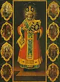 St. Nicholas with scenes from his life, mid-18th century