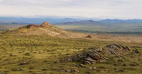 Uvs Lake Basin, Tuva Republic, Russia.
