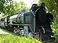 JNR Class DX50 (SRT 943) preserved near the north entrance (Soi Nikhom Rotfai Sai 1)