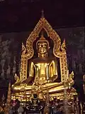 Principal Buddha image at Wat Chakkrawat