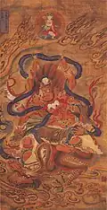 Vajrahāsa, of the Ten Wisdom Kings, Baoning Temple, Ming Dynasty.