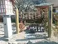 Shrine to local earth entity