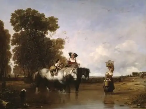 Returning from Market, 1834
