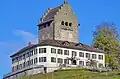 the building complex of the boarding school