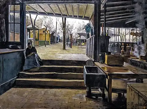 Santiago Rusiñol – Laboratory of La Galette